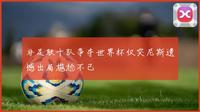 非足联十队争夺世界杯仅突尼斯遗憾出局尴尬不已
